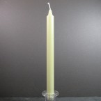 27cm Dust Green Stearin Classic Dinner Candles